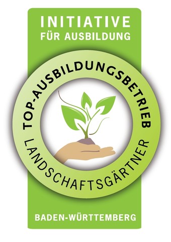 Logo Zerifikat Top-Ausbildungsbetrieb Landschaftsgarten
